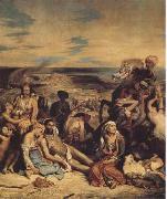 Eugene Delacroix The Massacre of Chios (mk09) china oil painting reproduction